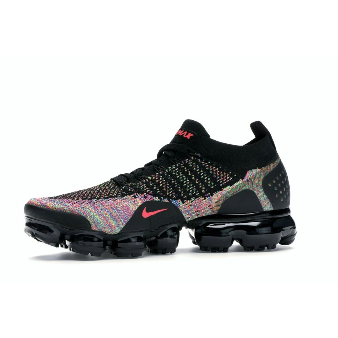 Air VaporMax Flyknit 2 Black Multi-Color Women’s Running Shoe 942843-015