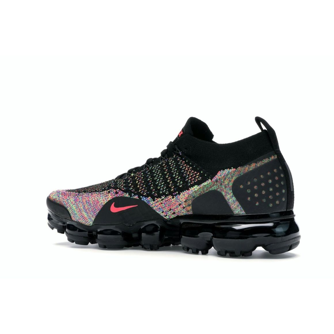 Air VaporMax Flyknit 2 Black Multi-Color Women’s Running Shoe 942843-015