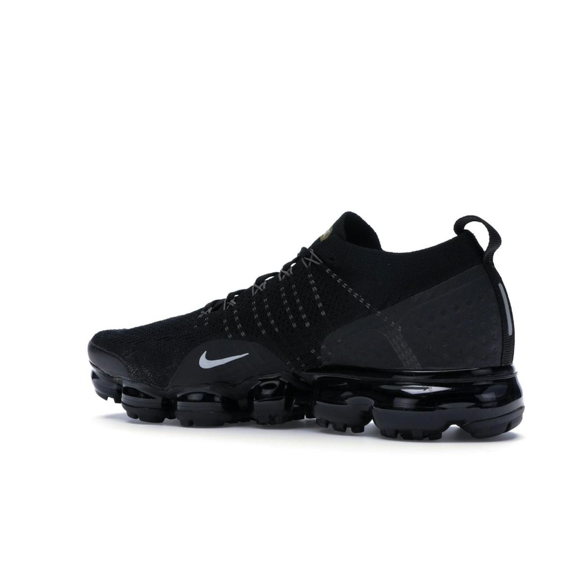 Air VaporMax 2 Black Metallic Gold Women’s Running Shoes 942843-012