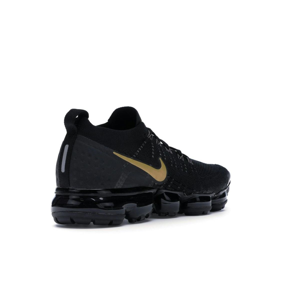 Air VaporMax 2 Black Metallic Gold Women’s Running Shoes 942843-012