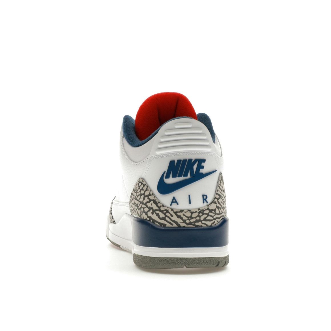 Jordan 3 Retro True Blue 2016 White Varsity Red Sneaker