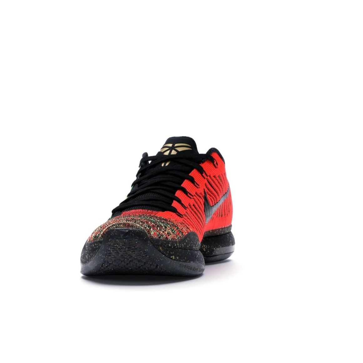 Kobe 10 Elite Christmas Black Gold Basketball Shoes 802560-076