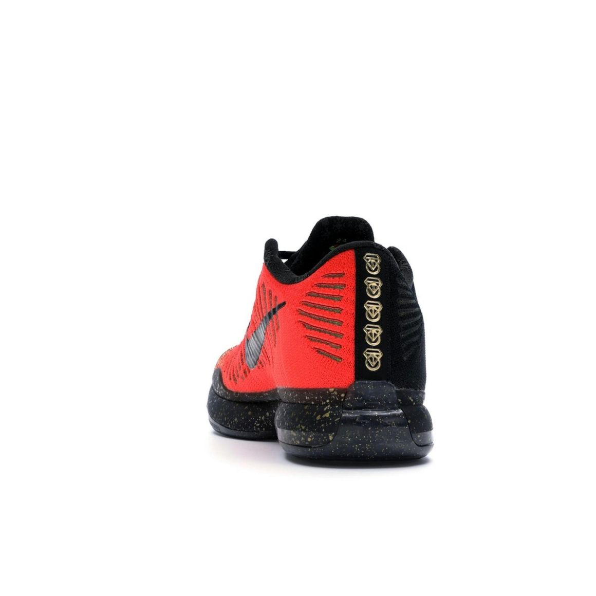 Kobe 10 Elite Christmas Black Gold Basketball Shoes 802560-076