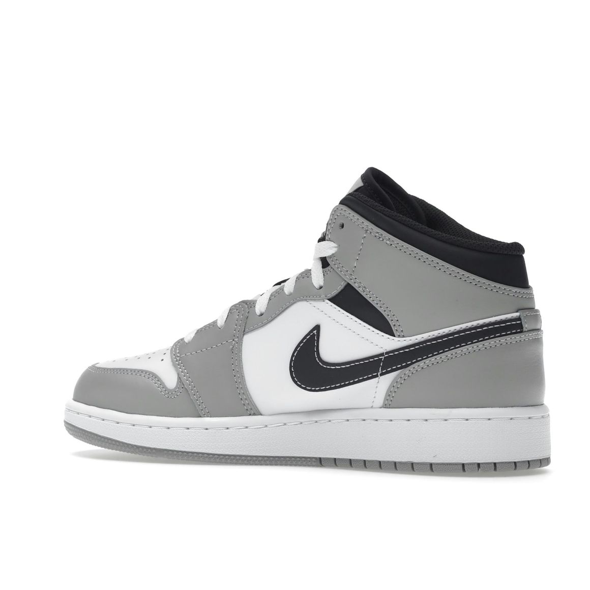 Jordan 1 Mid Light Smoke Grey GS (Grade School) 554725-078