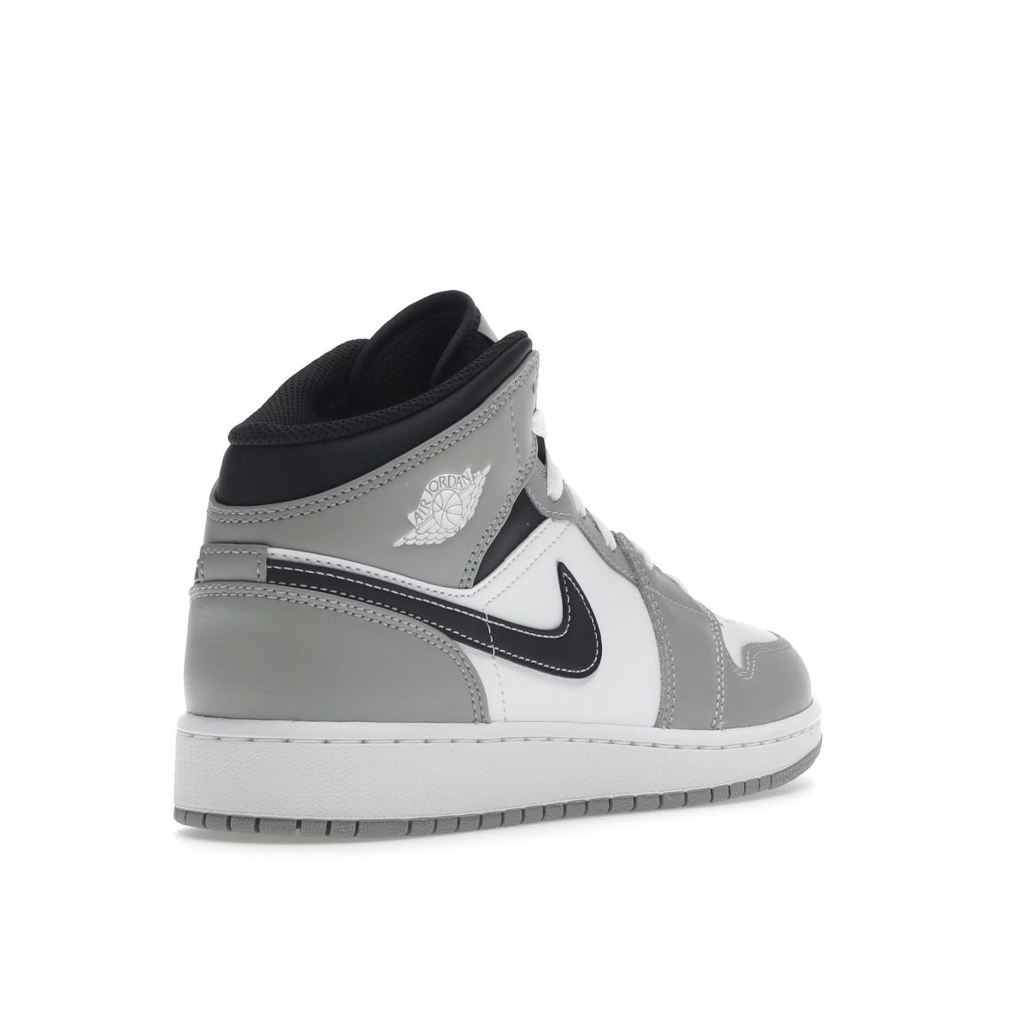 Jordan 1 Mid Light Smoke Grey GS (Grade School) 554725-078
