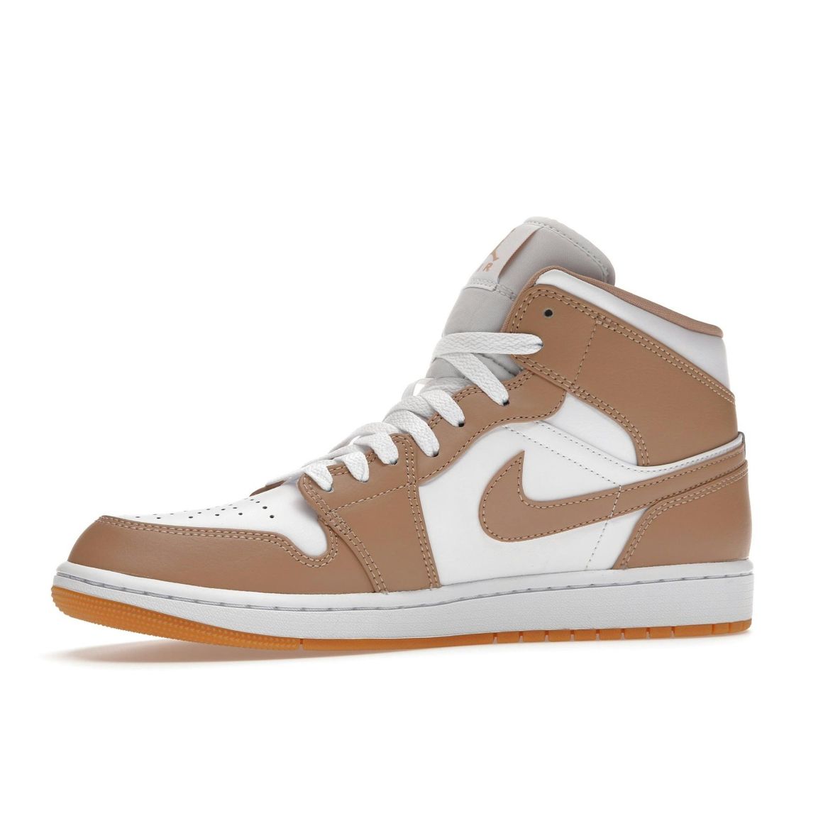 Jordan 1 Mid Tan Gum Sneakers 554724-271