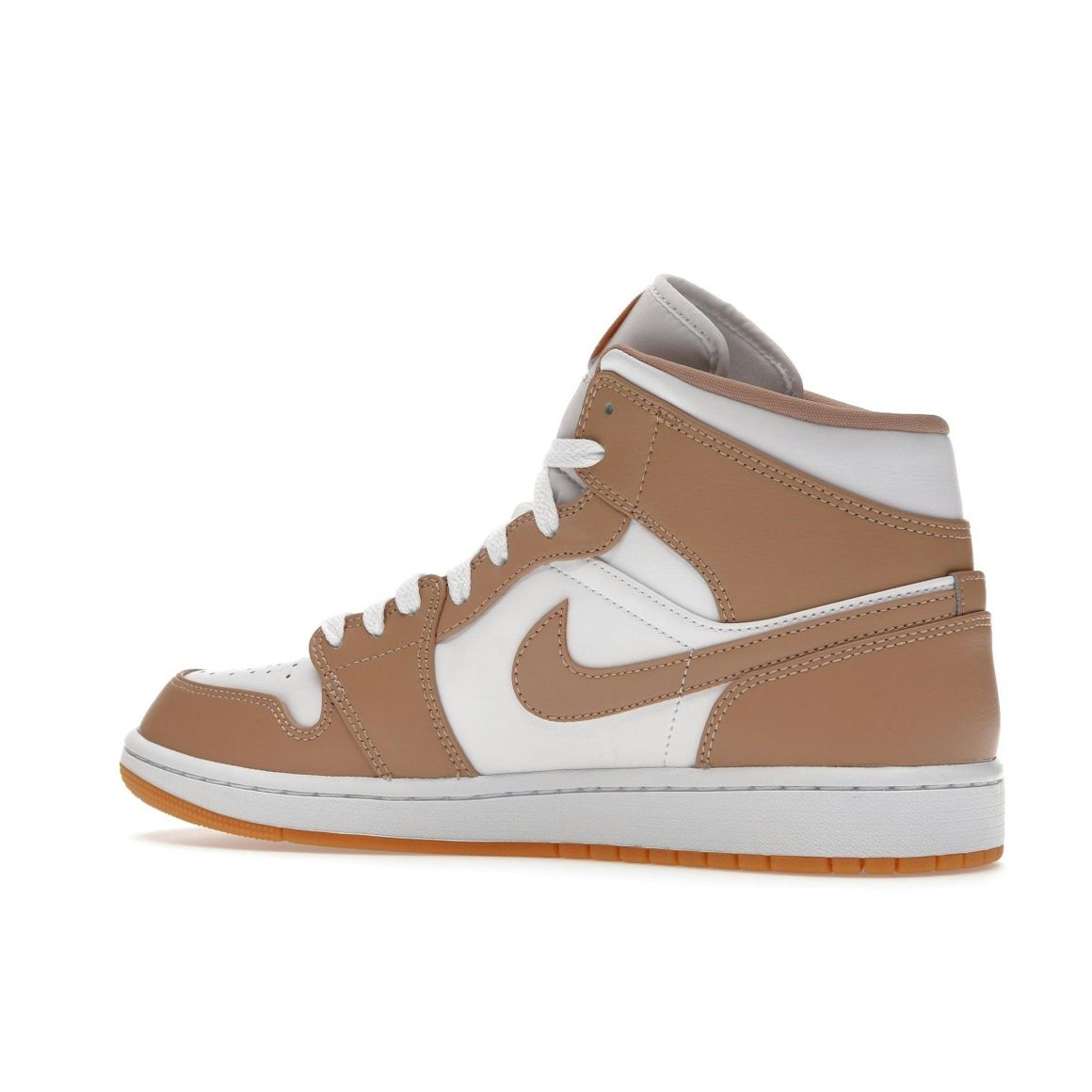 Jordan 1 Mid Tan Gum Sneakers 554724-271