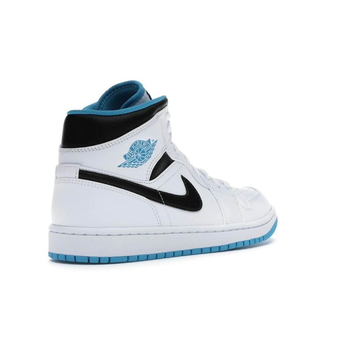 Jordan 1 Mid Laser Blue White Black 554724-141