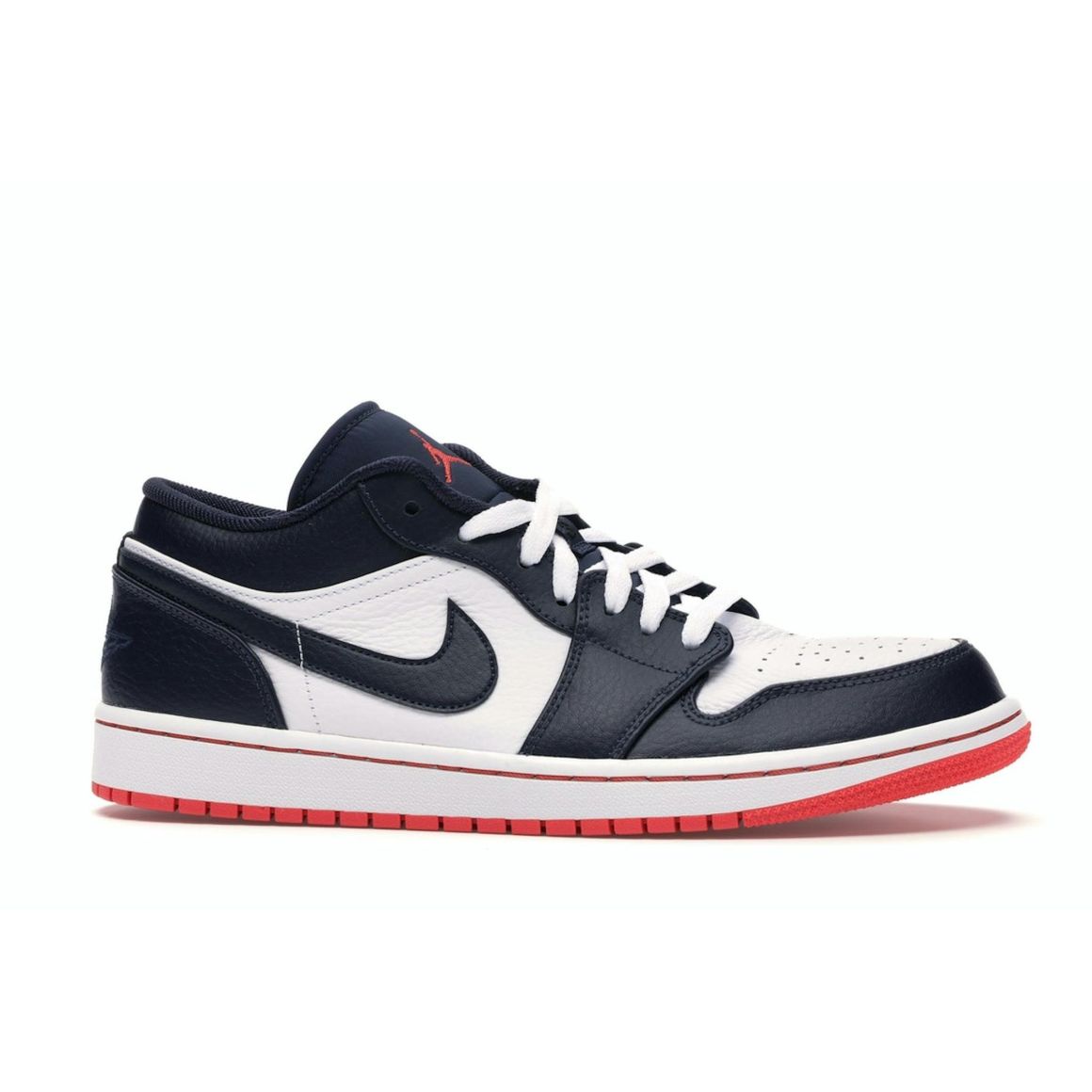 Jordan 1 Low Obsidian Ember Glow 553558-481 Sneakers