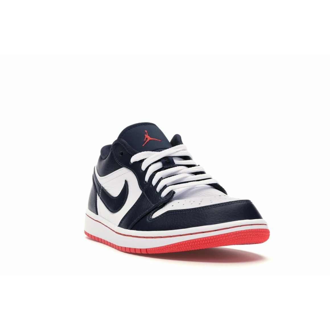 Jordan 1 Low Obsidian Ember Glow 553558-481 Sneakers
