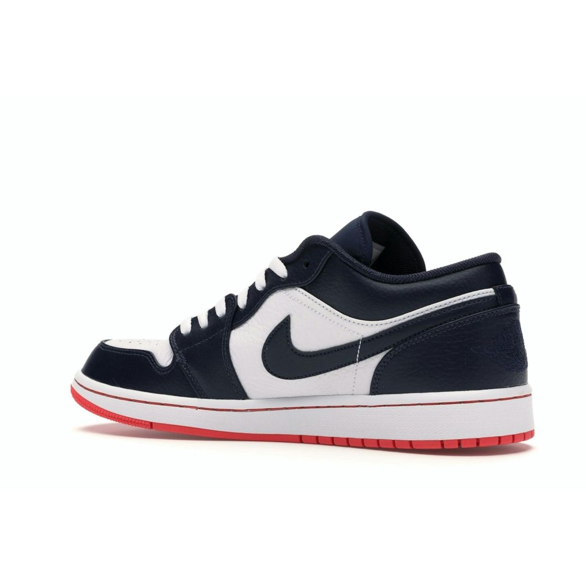 Jordan 1 Low Obsidian Ember Glow 553558-481 Sneakers
