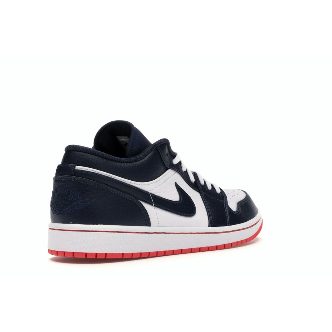 Jordan 1 Low Obsidian Ember Glow 553558-481 Sneakers