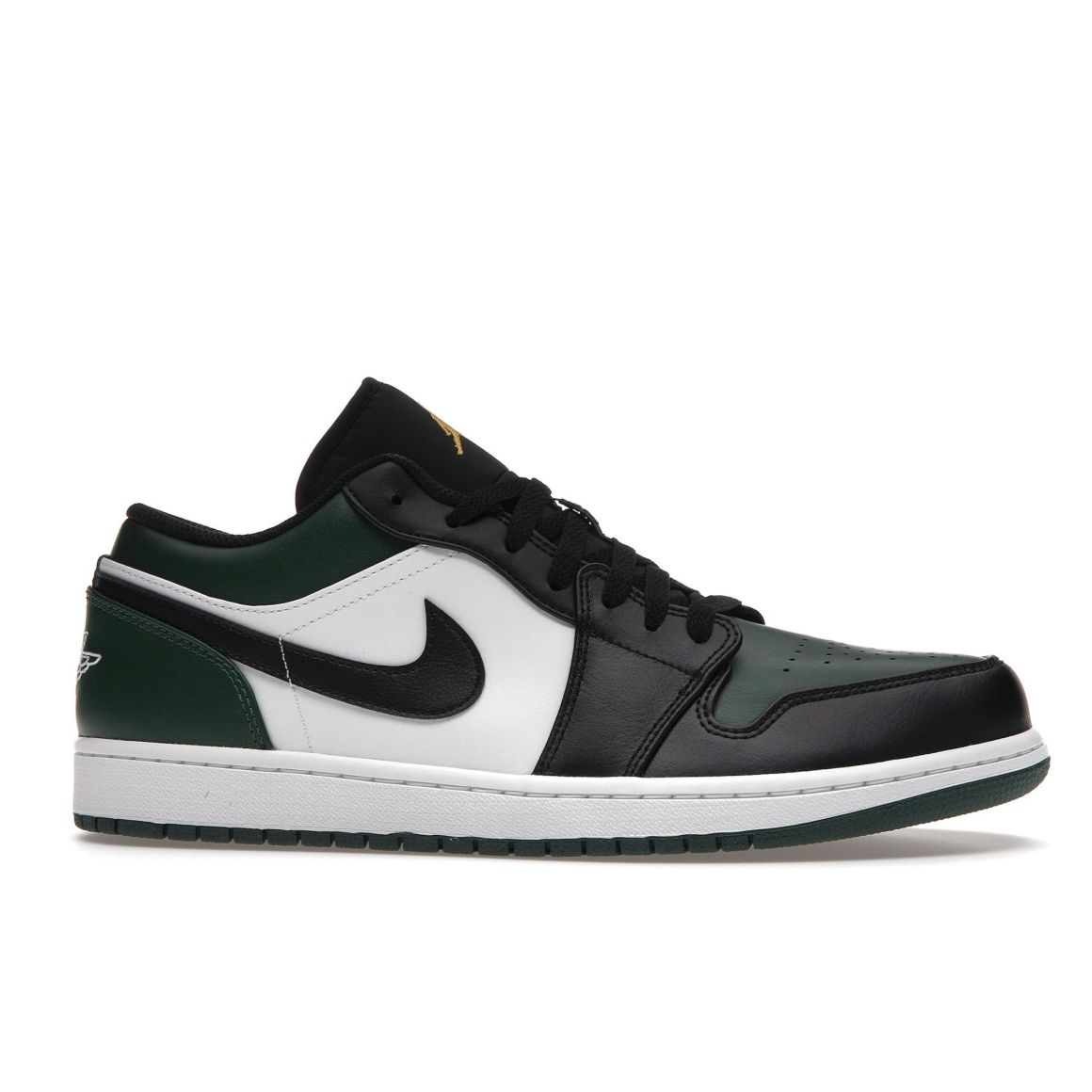 Jordan 1 Low Green Toe Sneakers 553558-371