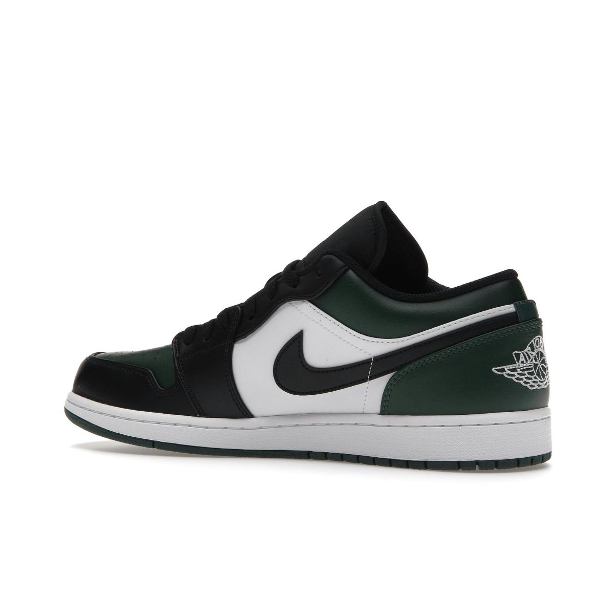 Jordan 1 Low Green Toe Sneakers 553558-371
