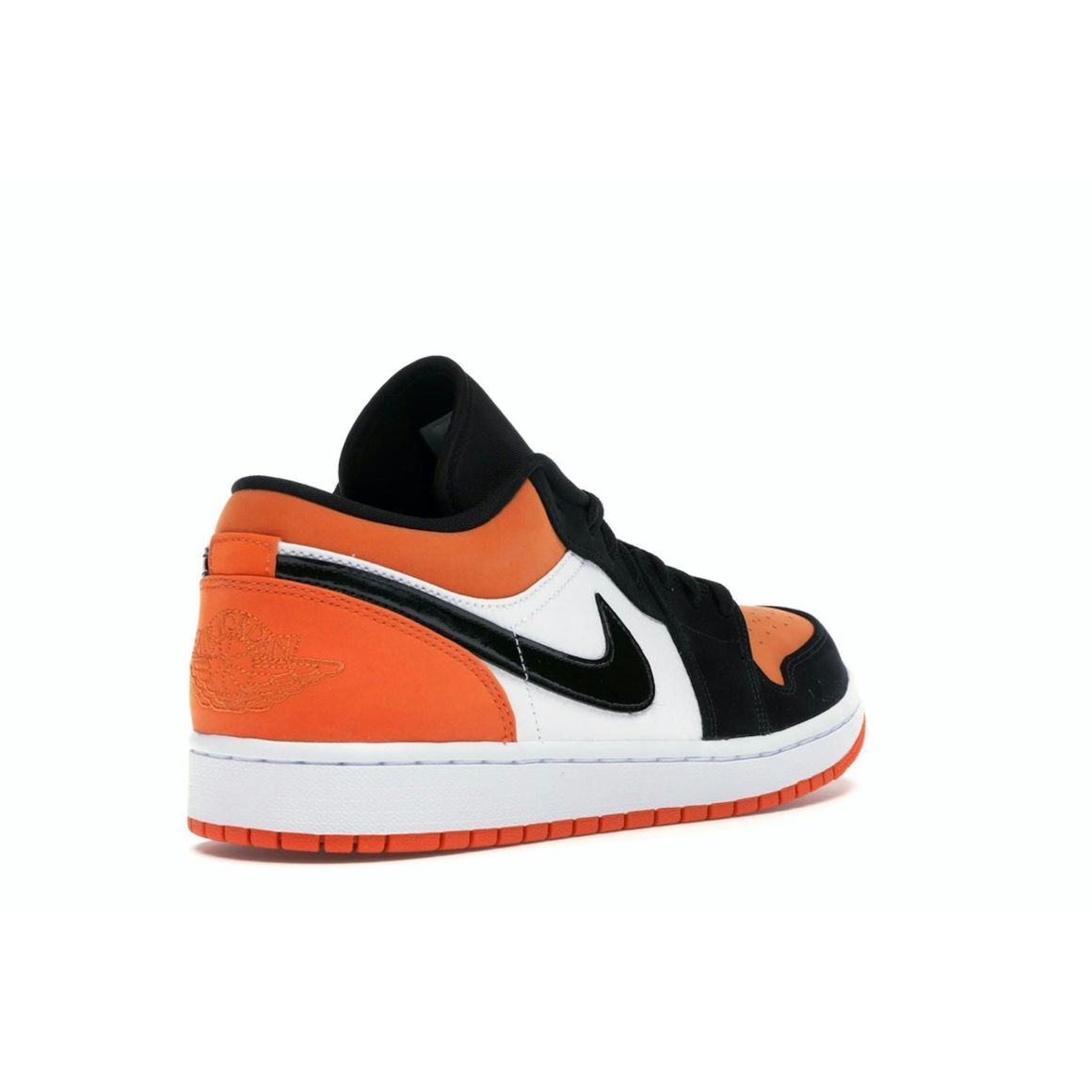 Jordan 1 Low Shattered Backboard Orange White Black 553558-128