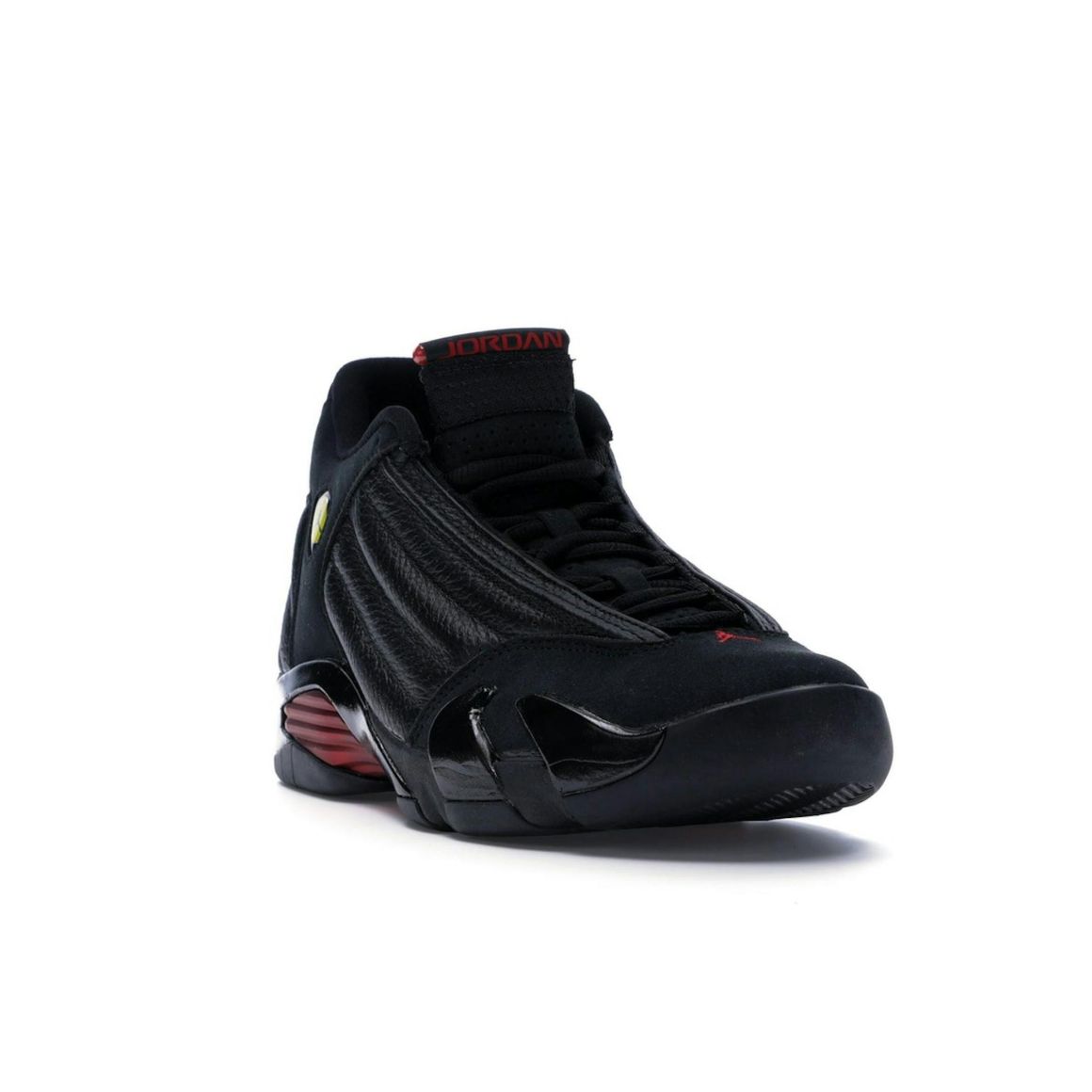 Jordan 14 Retro Last Shot 2018 Black Varsity Red Sneakers 487471-003