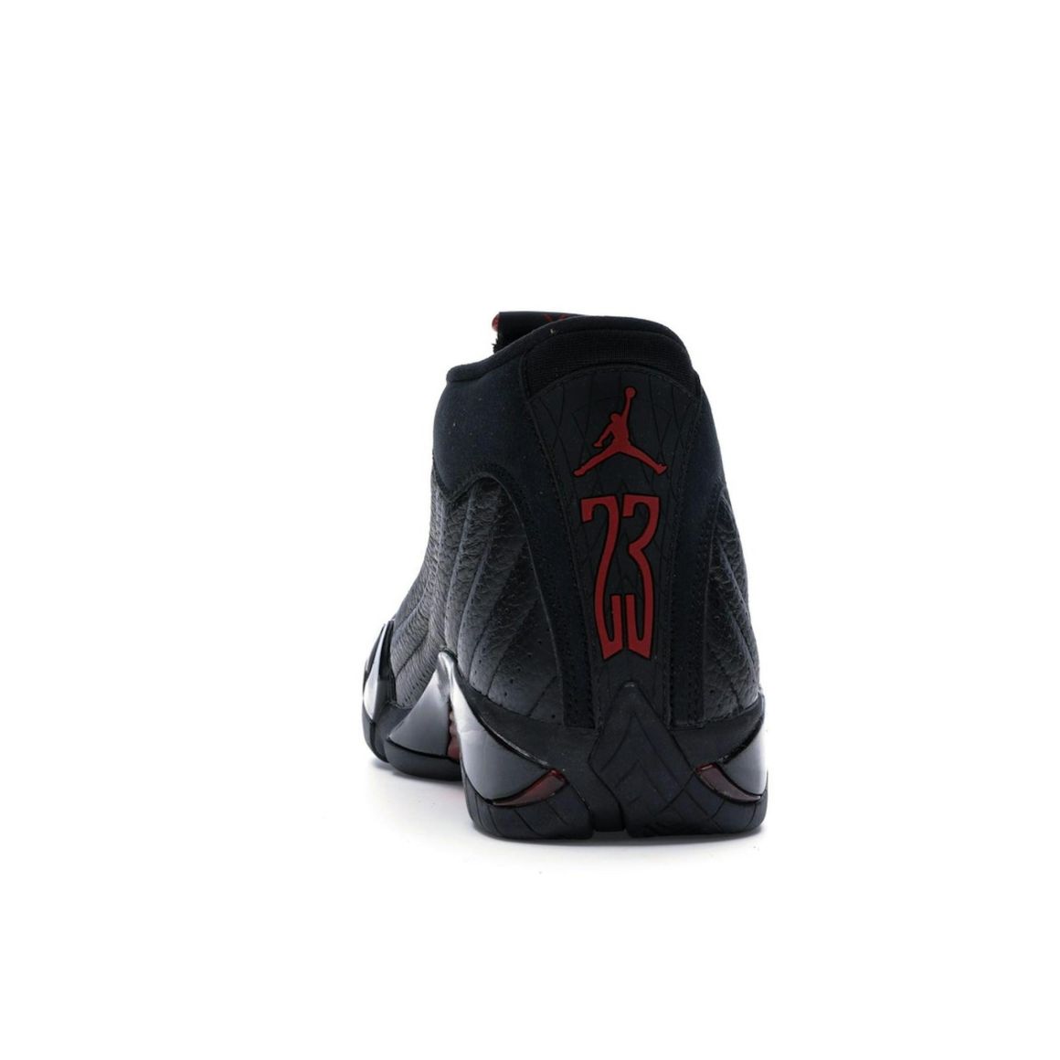 Jordan 14 Retro Last Shot 2018 Black Varsity Red Sneakers 487471-003