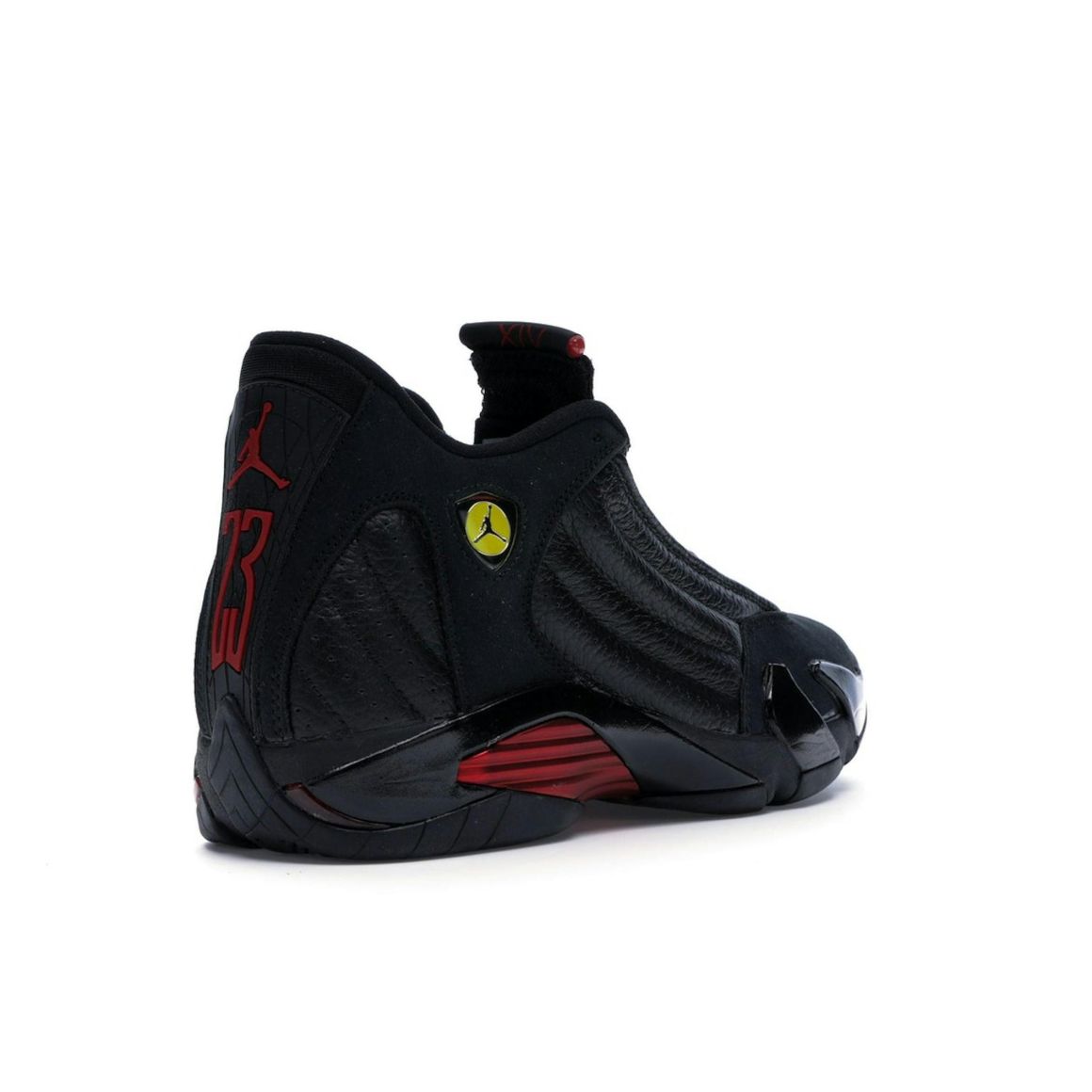 Jordan 14 Retro Last Shot 2018 Black Varsity Red Sneakers 487471-003