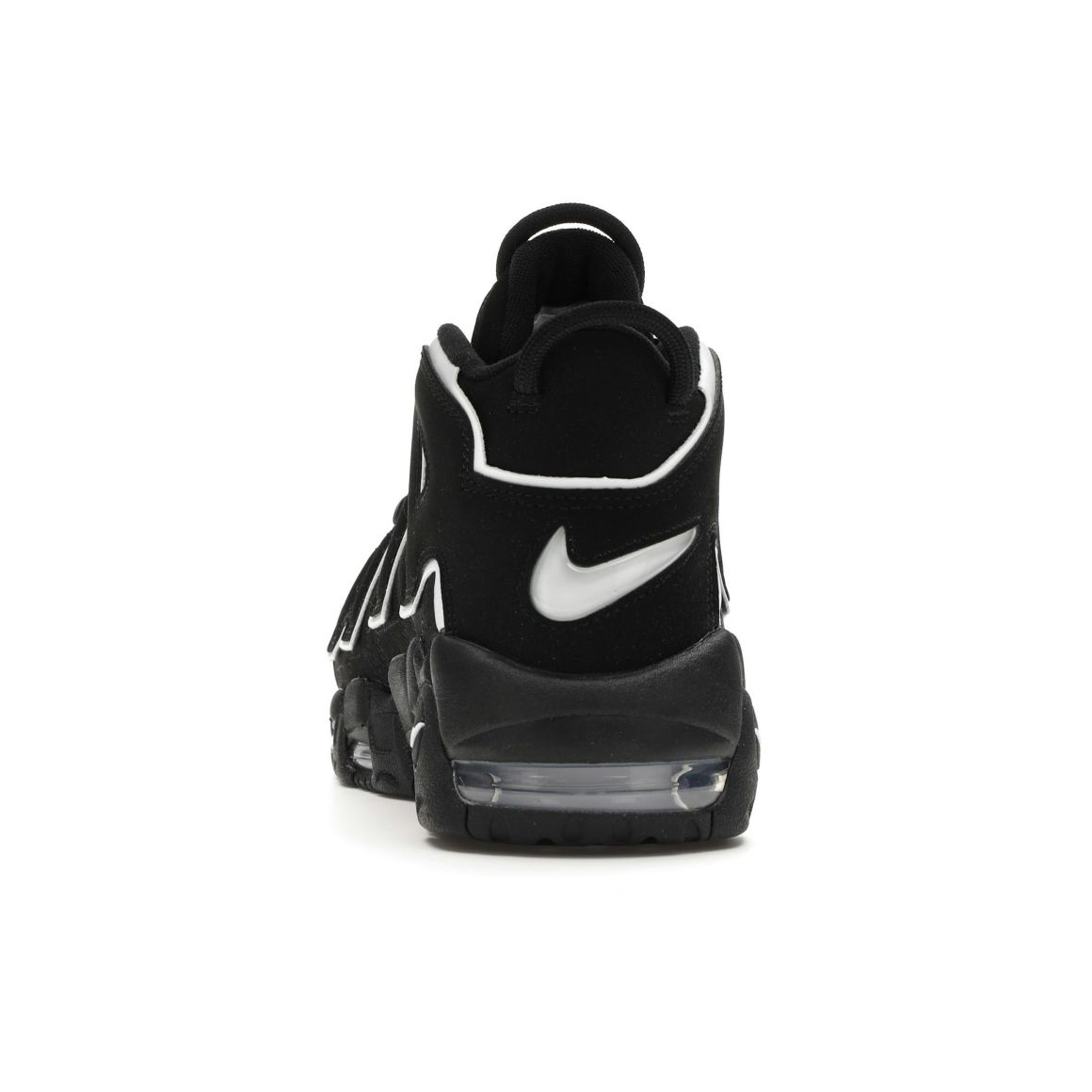 Air More Uptempo Black White 414962-002 Sneakers