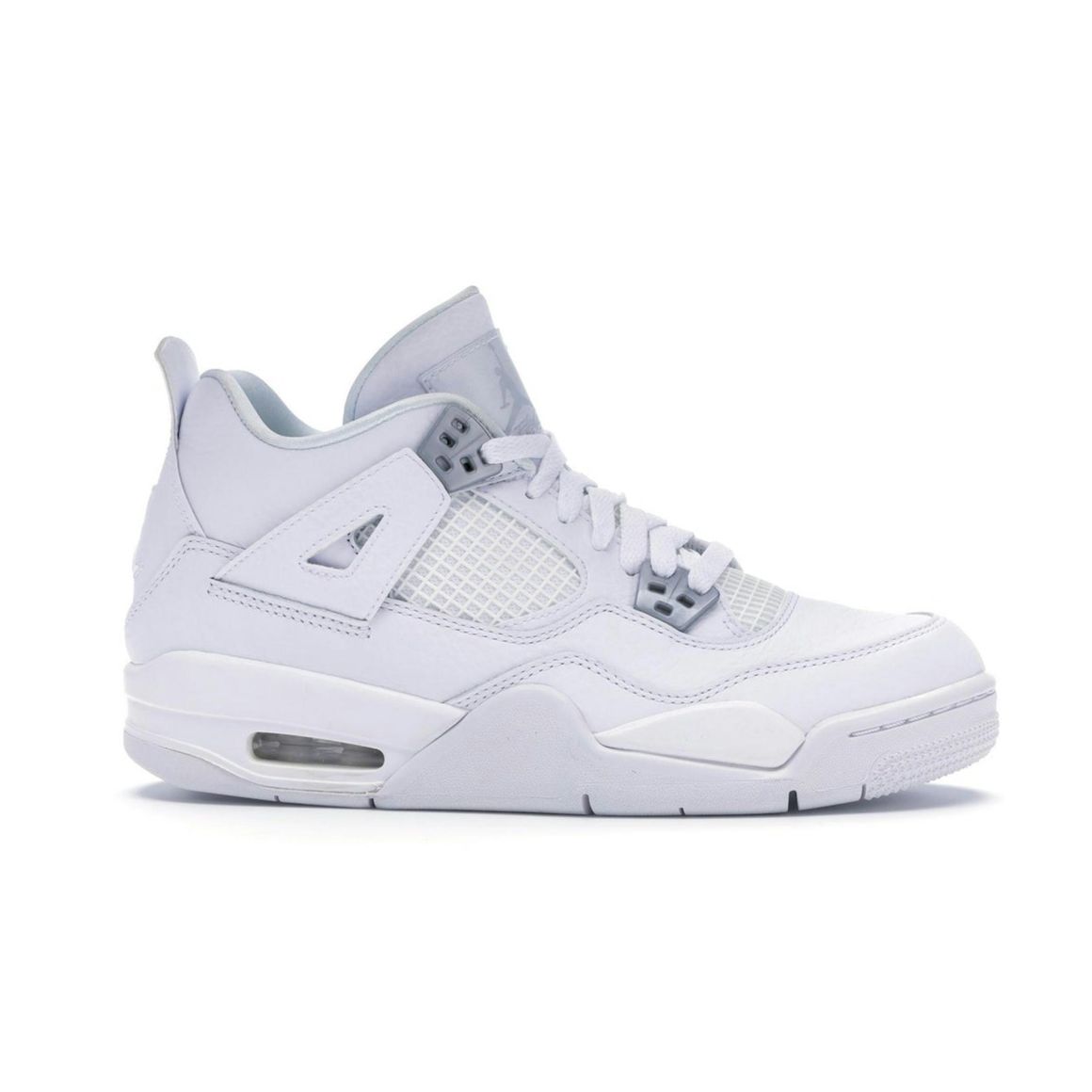 Jordan 4 Retro Pure Money (2017) GS White Silver 408452-100