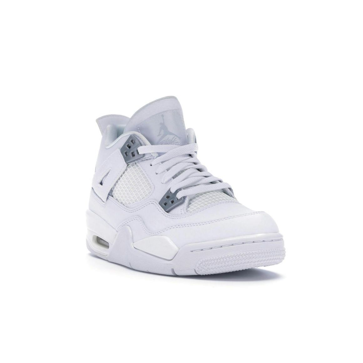 Jordan 4 Retro Pure Money (2017) GS White Silver 408452-100