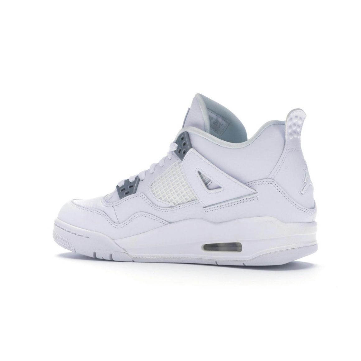Jordan 4 Retro Pure Money (2017) GS White Silver 408452-100