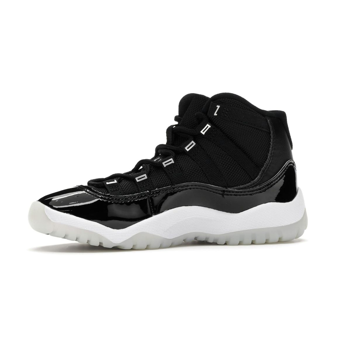 Jordan 11 Retro Jubilee PS Black White Preschool Sneaker 378039-011