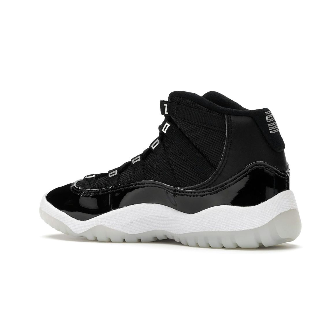 Jordan 11 Retro Jubilee PS Black White Preschool Sneaker 378039-011