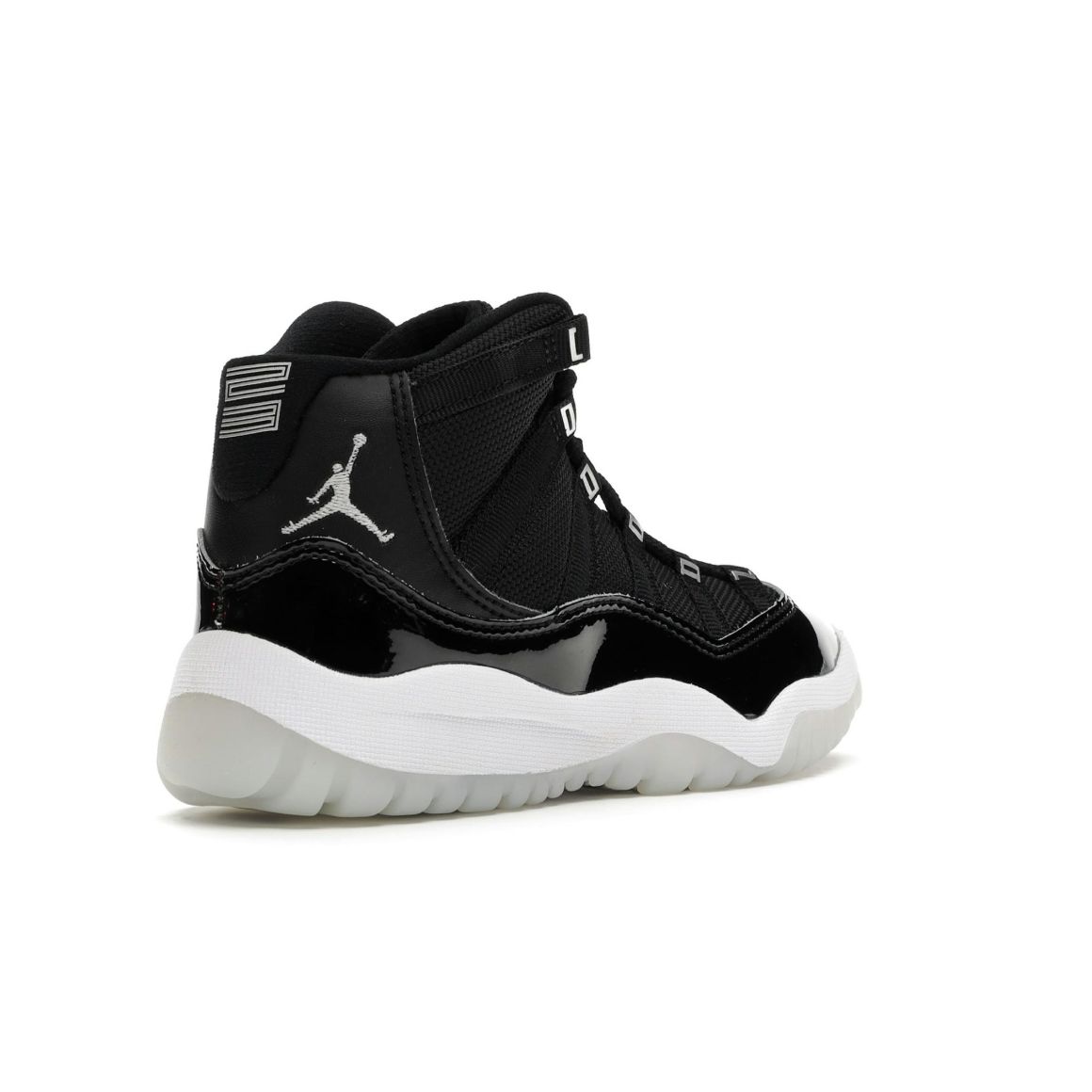 Jordan 11 Retro Jubilee PS Black White Preschool Sneaker 378039-011