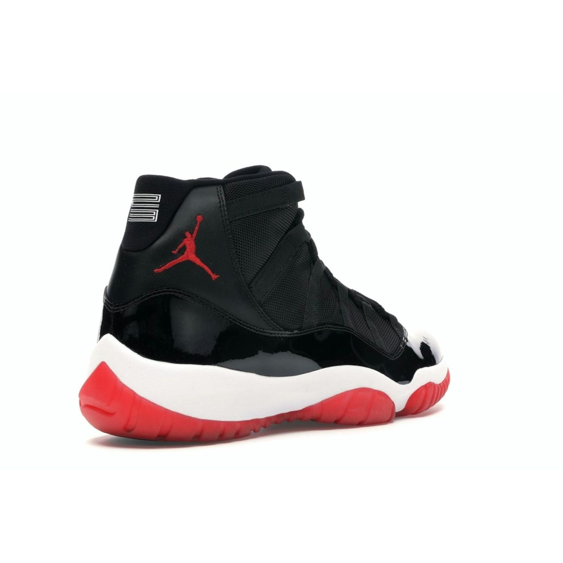 Jordan 11 Retro Playoffs Bred (2012) Black Varsity Red
