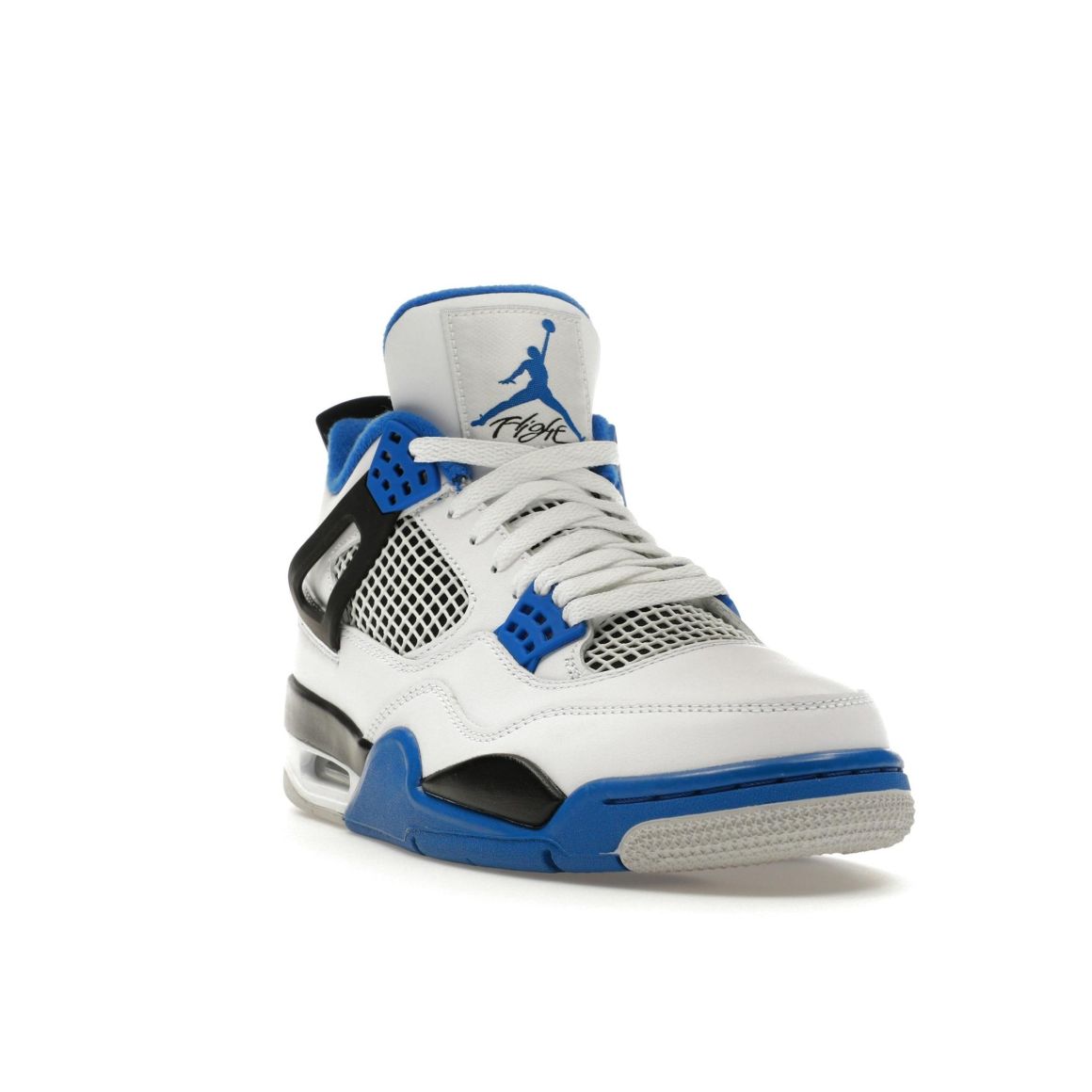 Jordan 4 Retro Motorsports (2017) White Blue Black 308497-117