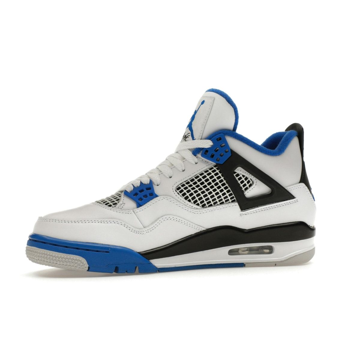 Jordan 4 Retro Motorsports (2017) White Blue Black 308497-117