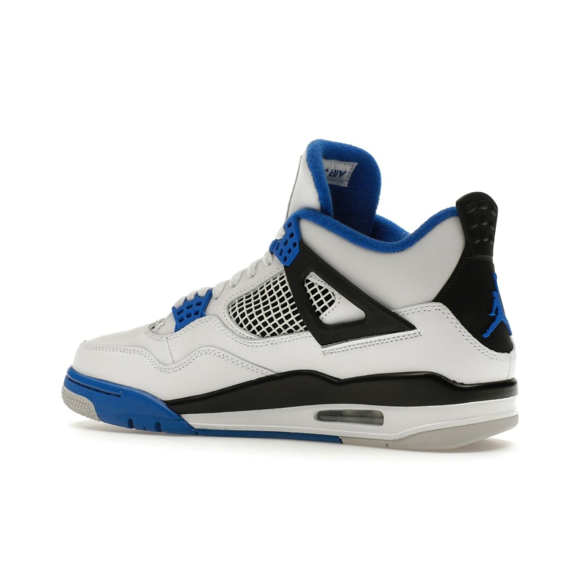 Jordan 4 Retro Motorsports (2017) White Blue Black 308497-117