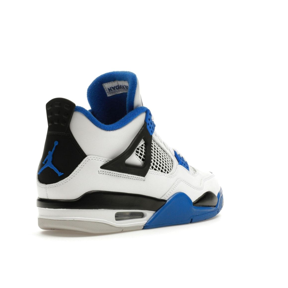 Jordan 4 Retro Motorsports (2017) White Blue Black 308497-117