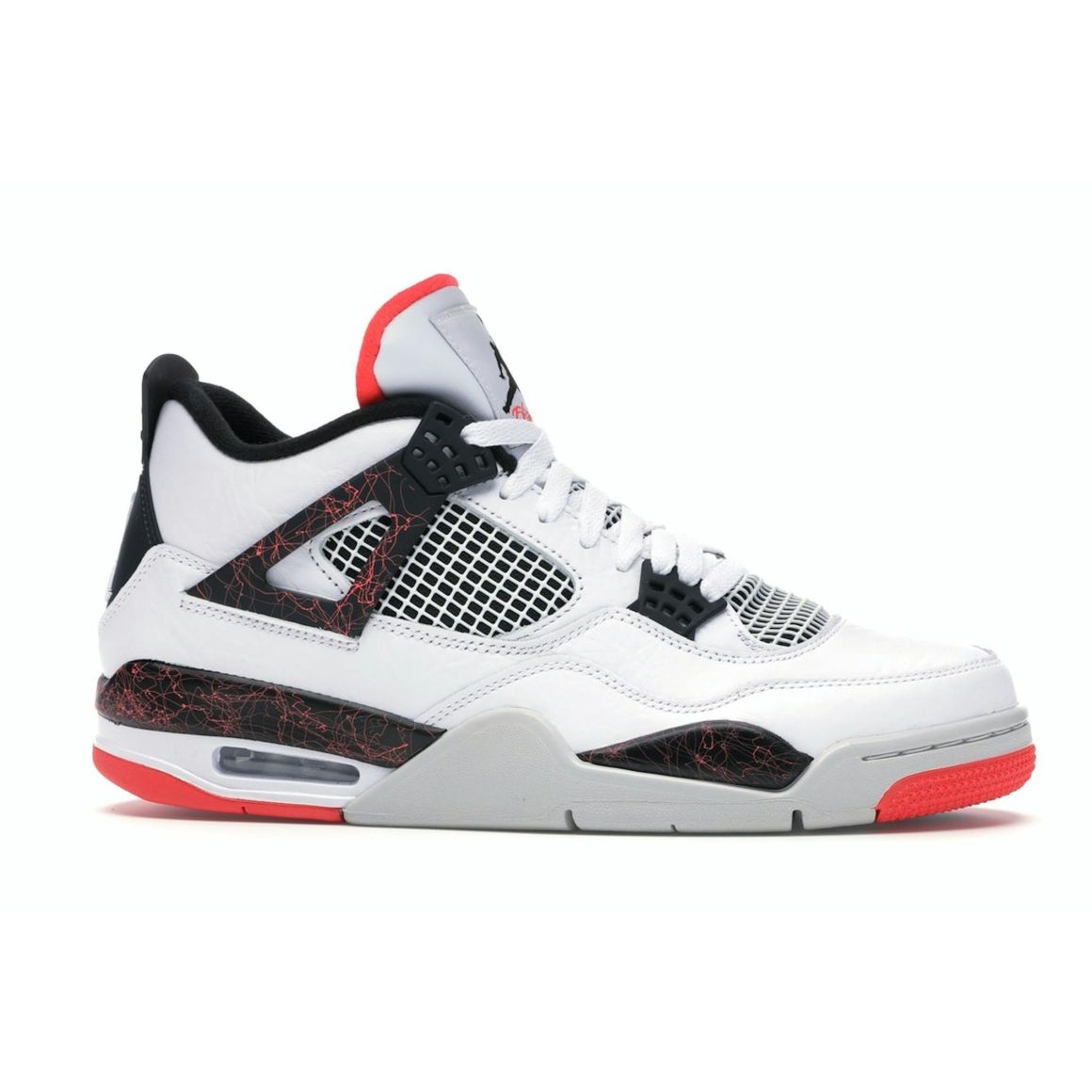 Jordan 4 Retro Flight Nostalgia White Black Crimson 308497-116