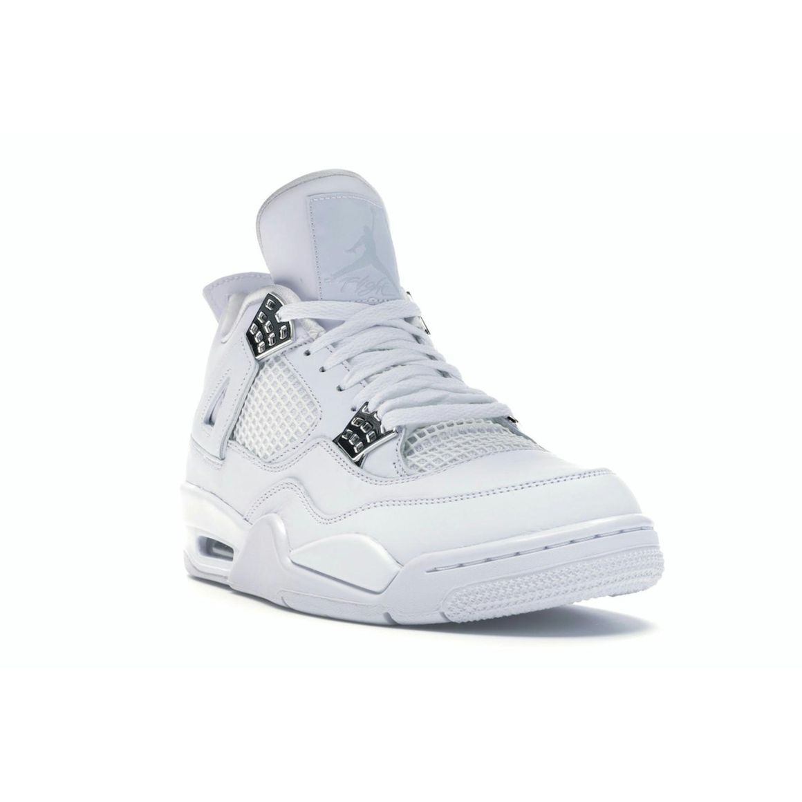 Jordan 4 Retro Pure Money (2017) White Silver 308497-100
