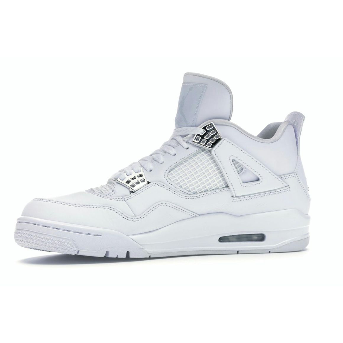 Jordan 4 Retro Pure Money (2017) White Silver 308497-100