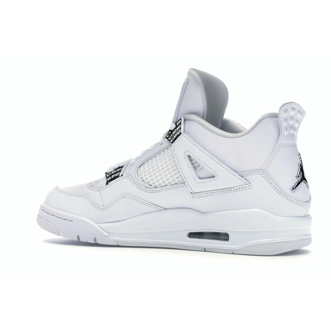 Jordan 4 Retro Pure Money (2017) White Silver 308497-100