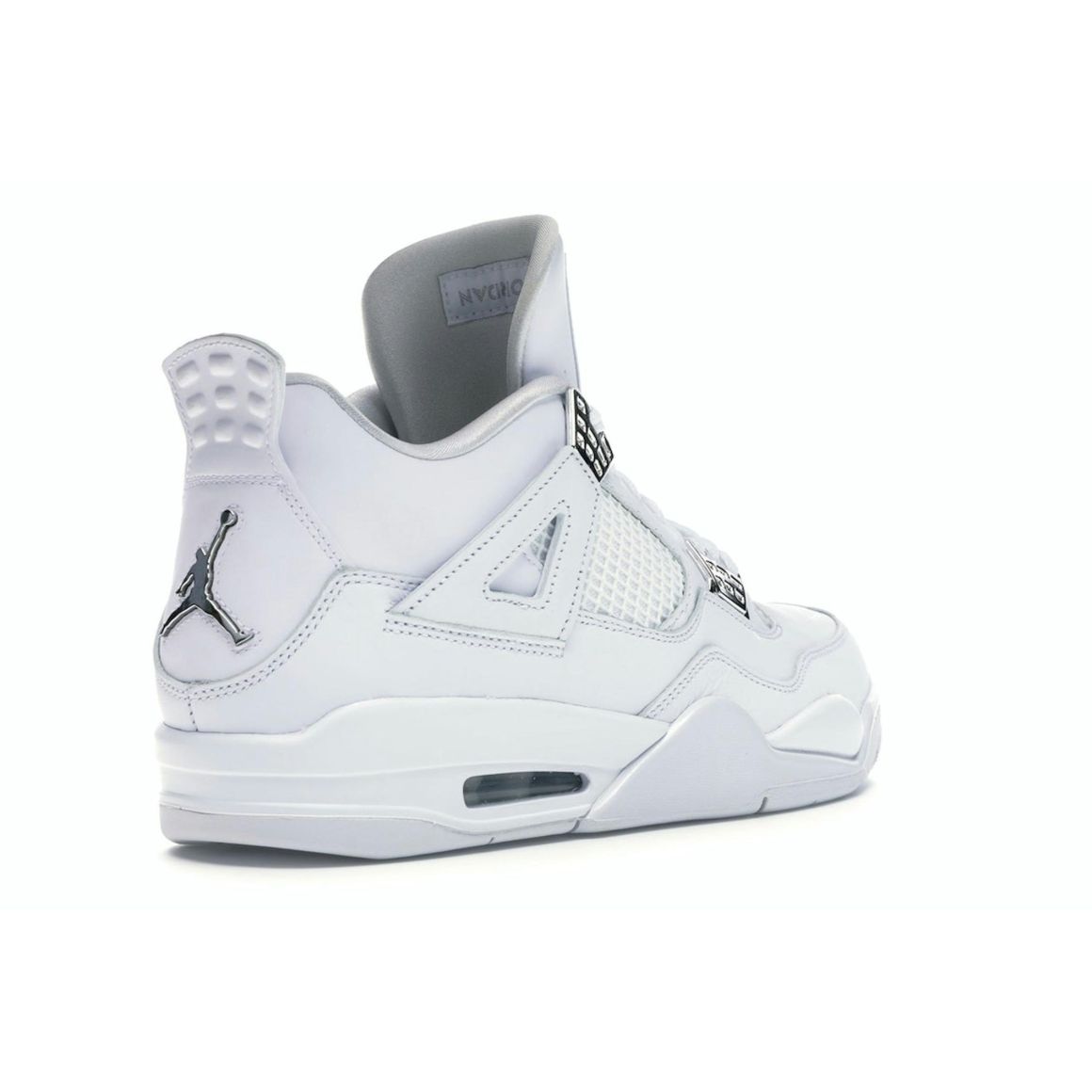Jordan 4 Retro Pure Money (2017) White Silver 308497-100