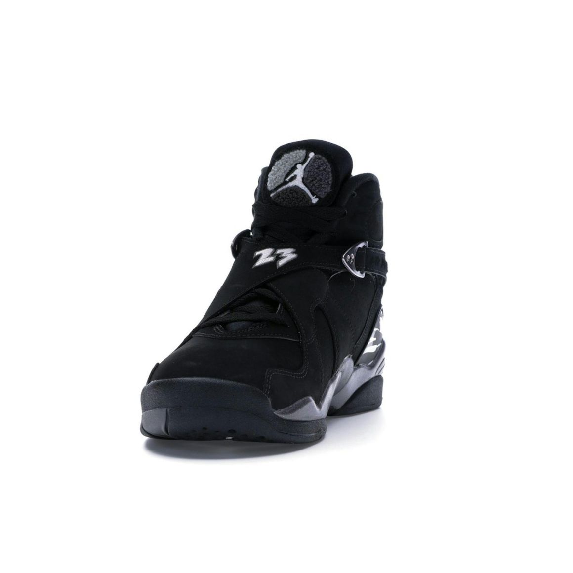 Jordan 8 Retro Chrome 2015 Black White Graphite Sneakers 305381-003