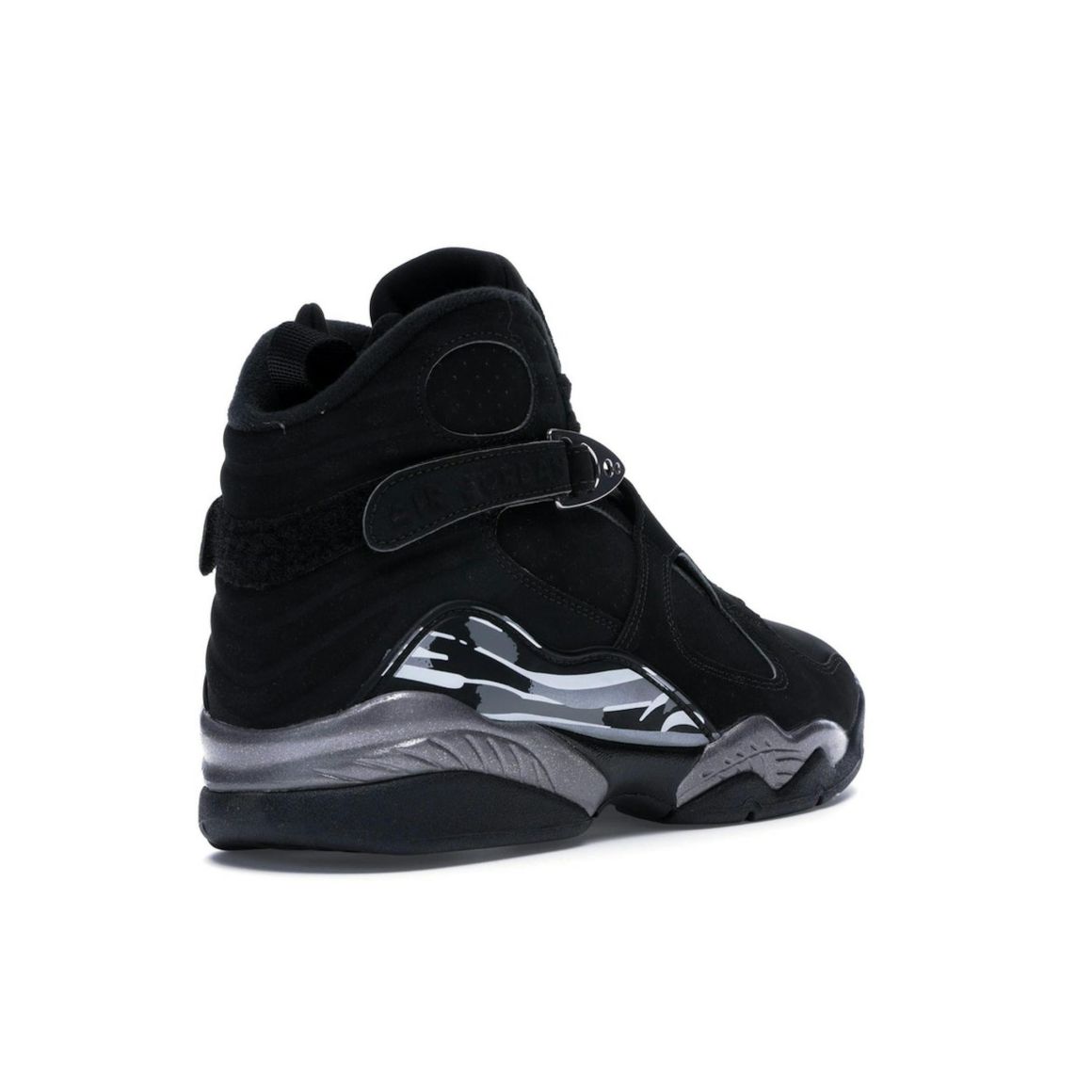 Jordan 8 Retro Chrome 2015 Black White Graphite Sneakers 305381-003