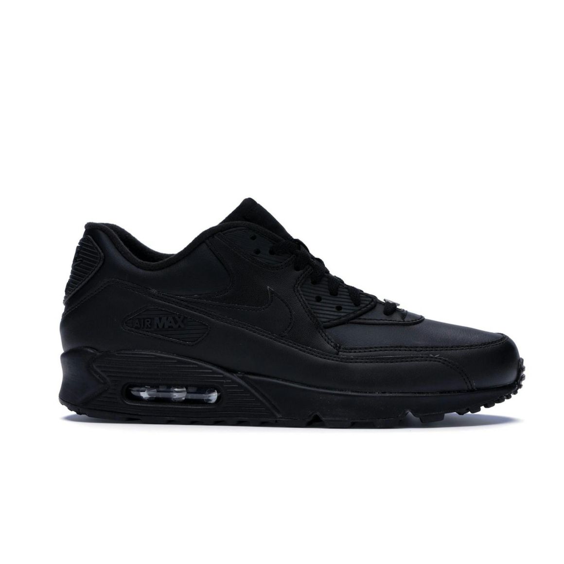 Air Max 90 Leather Black Sneakers 302519-001