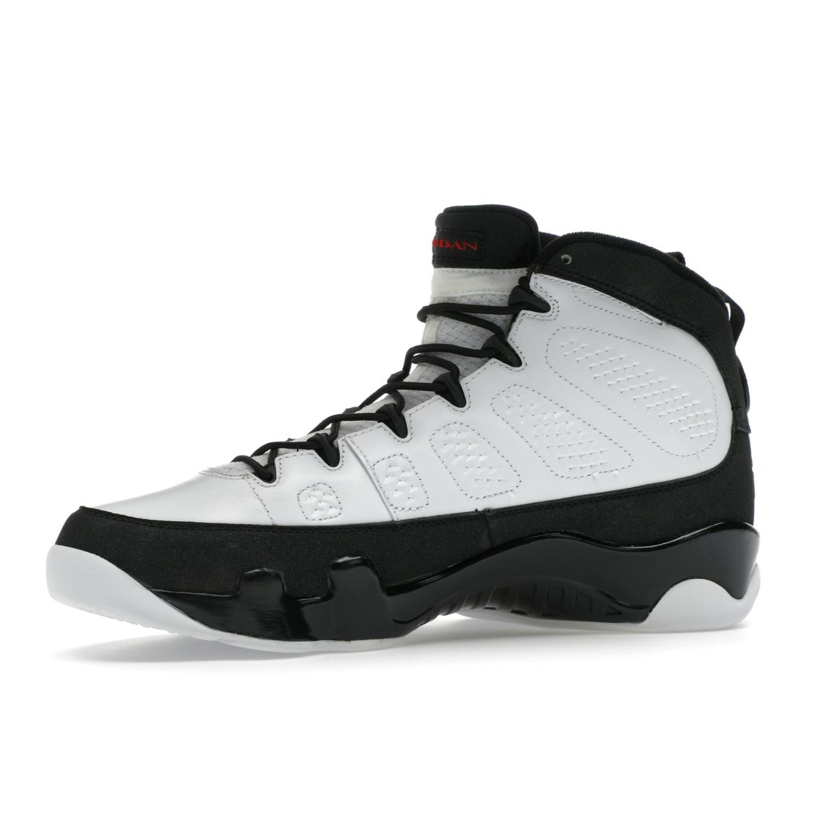 Jordan 9 Retro White Black Red (2010) 302370-102 Sneakers