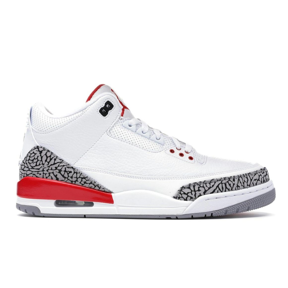 Jordan 3 Retro Hall of Fame White Fire Red (2018)