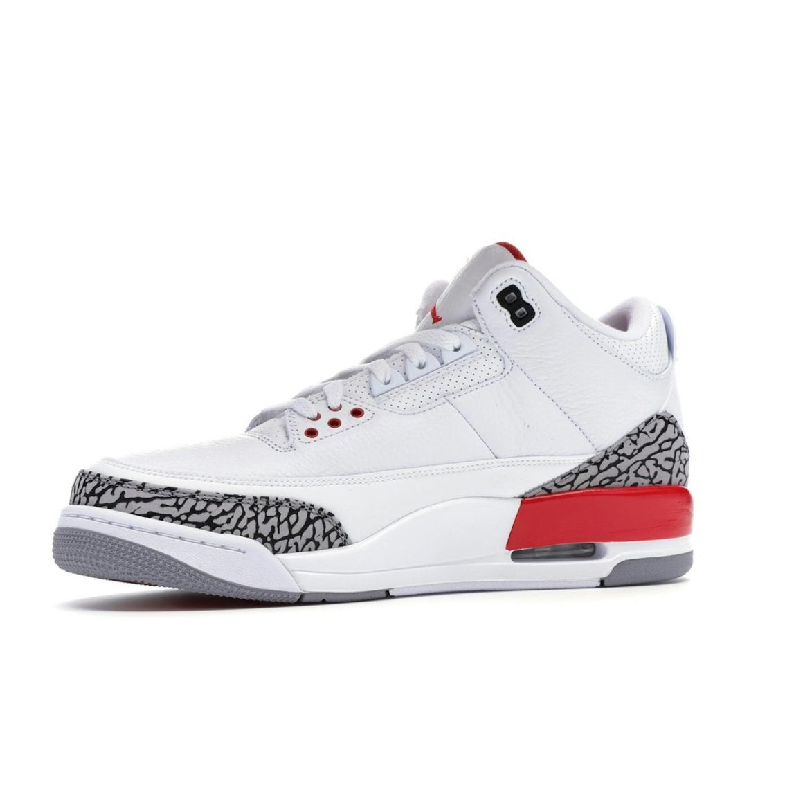 Jordan 3 Retro Hall of Fame White Fire Red (2018)