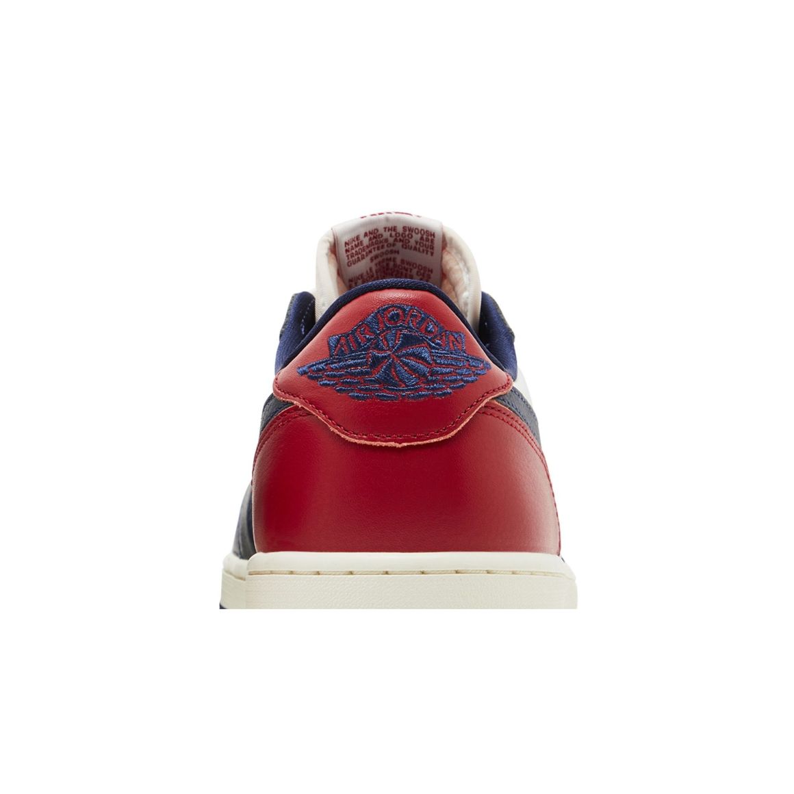 Jordan 1 Retro Low OG Howard University Sneakers – HQ2993-100 – White/Gym Red