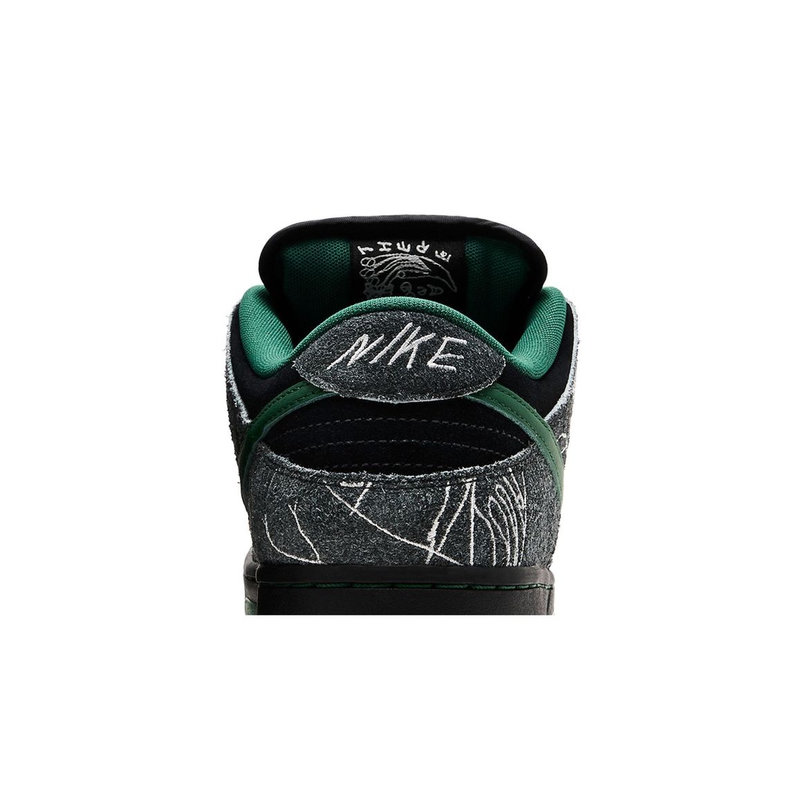 SB Dunk Low There Skateboards – Black/Gorge Green/Summit White – HF7743-001