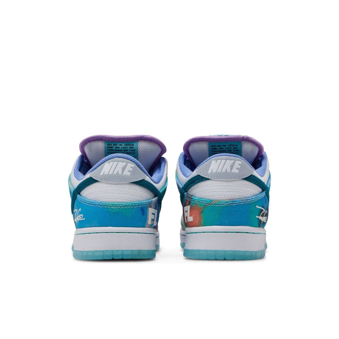 SB Dunk Low Futura Laboratories Bleached Aqua – HF6061-400