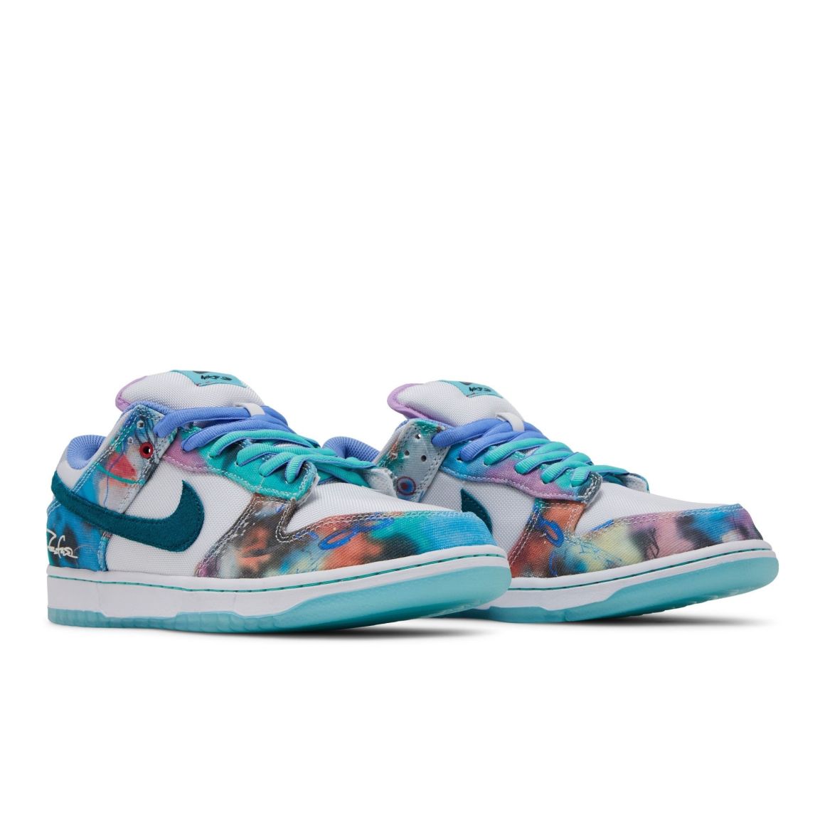 SB Dunk Low Futura Laboratories Bleached Aqua – HF6061-400