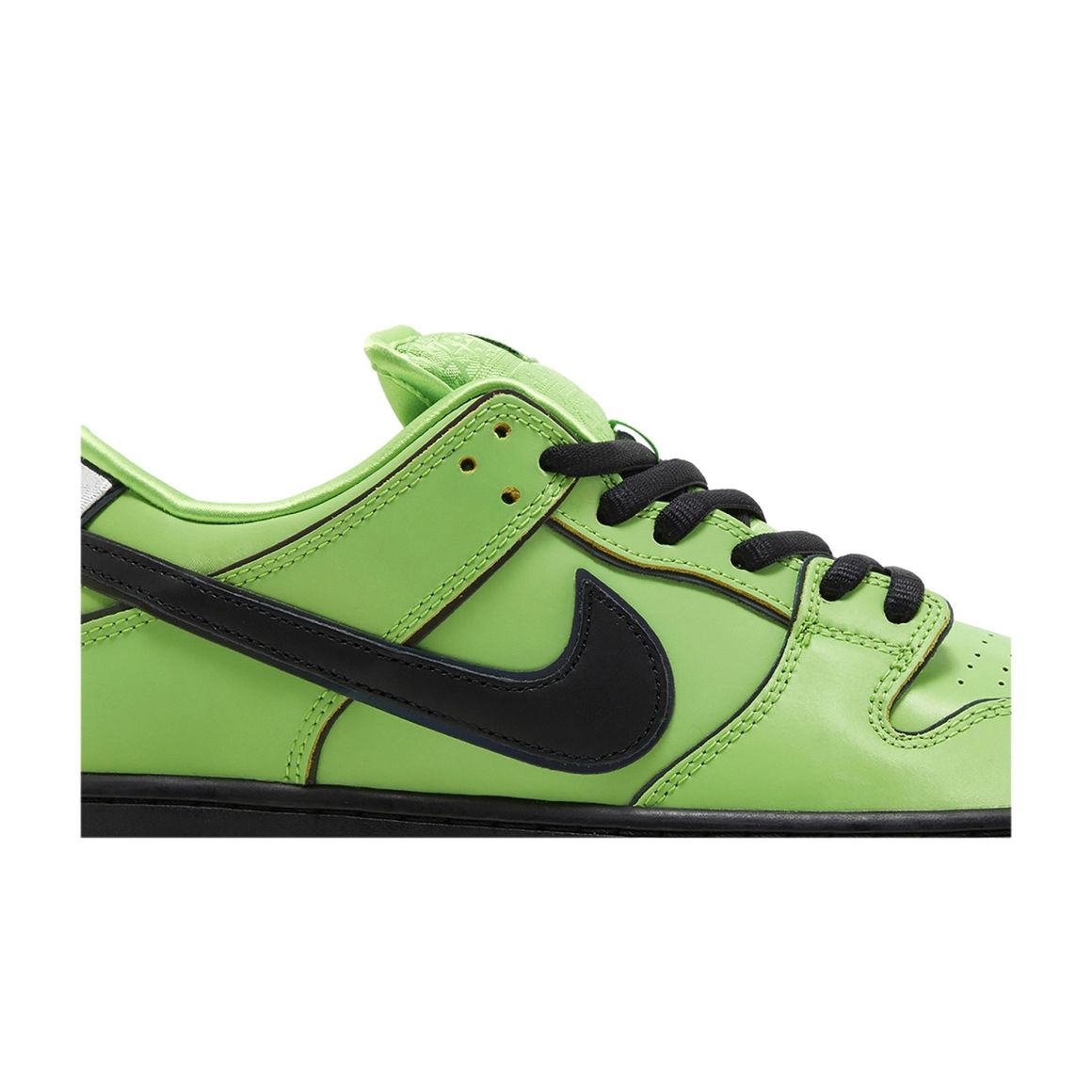 SB Dunk Low The Powerpuff Girls Buttercup – FZ8319-300 – Mean Green/Black/Lotus Pink